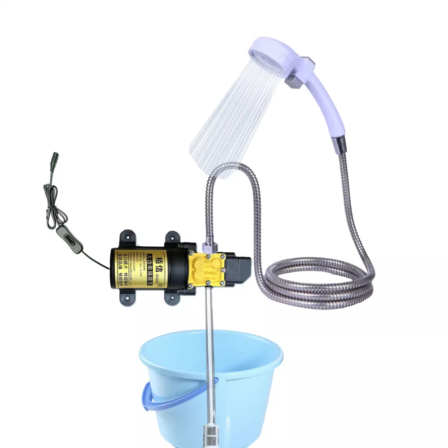 Mini Peristaltic Pump 12V - 12 فولت السيارات أو المنزل الذاتي
