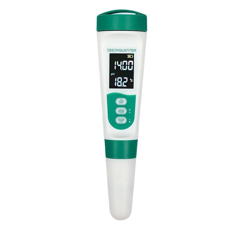 Ph Meter Digital Water Tester - جهاز قياس الرقم الهيدروجيني الرقمي AT02-5