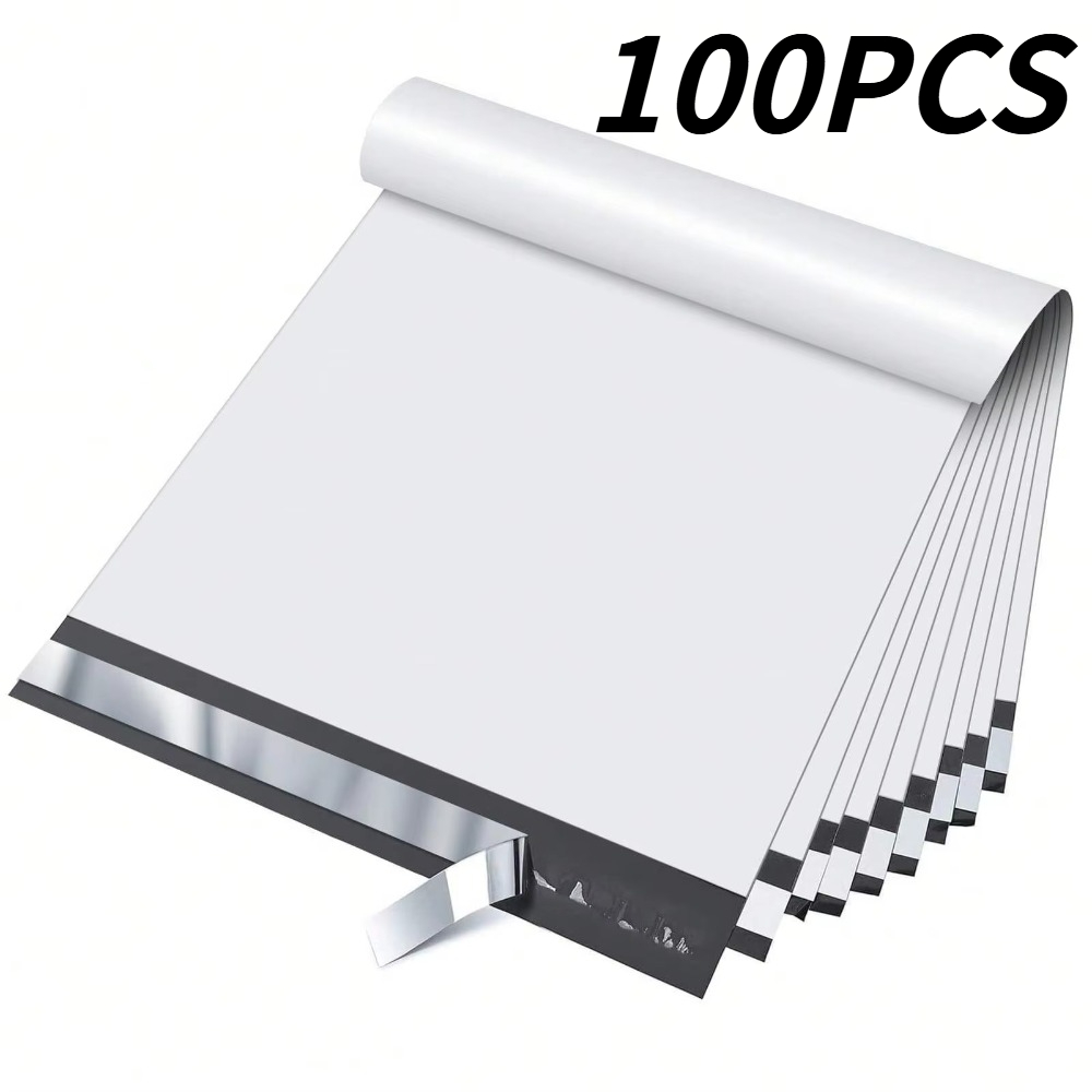 Packaging - 100 قطعة من أكياس التغليف ذاتية