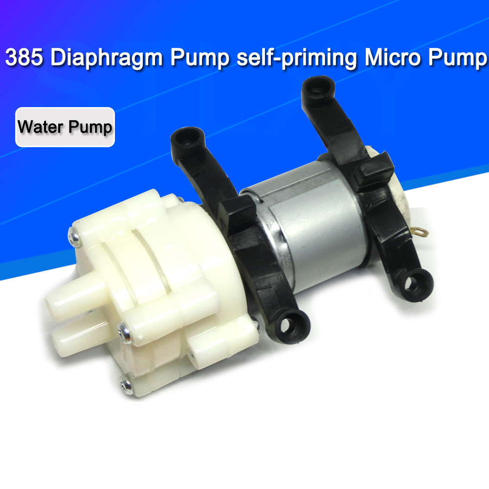 Mini Peristaltic Pump 12V - 385 تيار مستمر 6 فولت-12 فولت