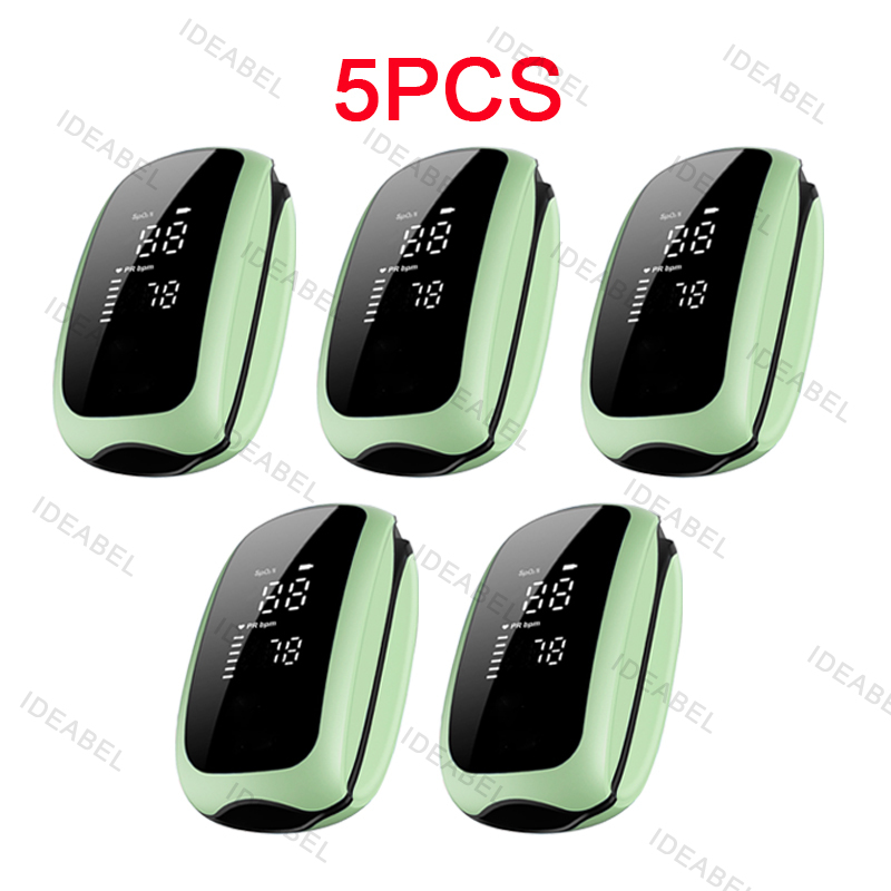 5 قطع من أجهزة قياس الأكسجين ا - مراجعة Pulse Oximeter Fingertip Rechargeable وسعره