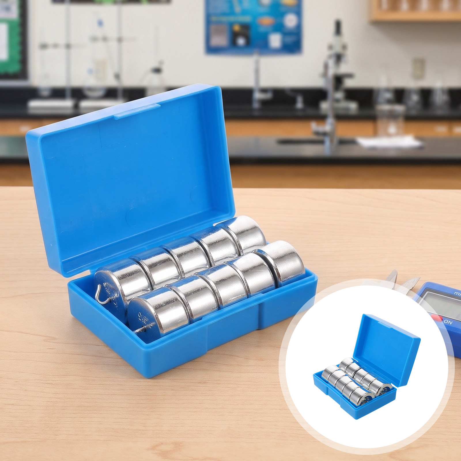 10 قطع من أوزان الخطاف المعدني - مراجعة Lab Equipment وسعره