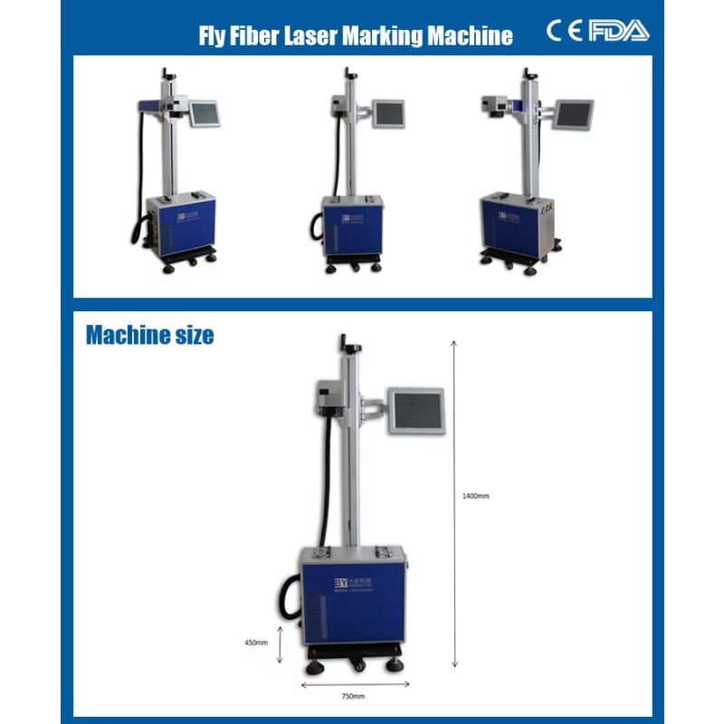 آلة نقش وطباعة بالليزر عالية ا - مراجعة Fiber Laser Marking Machine 30W وسعره