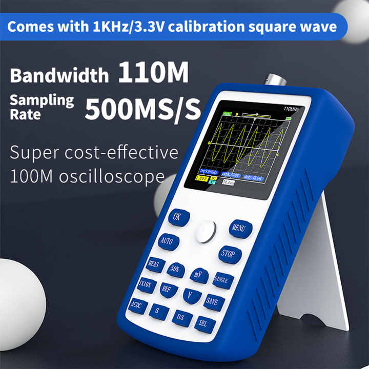 جهاز راسم ذبذبات رقمي محمول اح - مراجعة Fnirsi Digital Oscilloscope Handheld وسعره