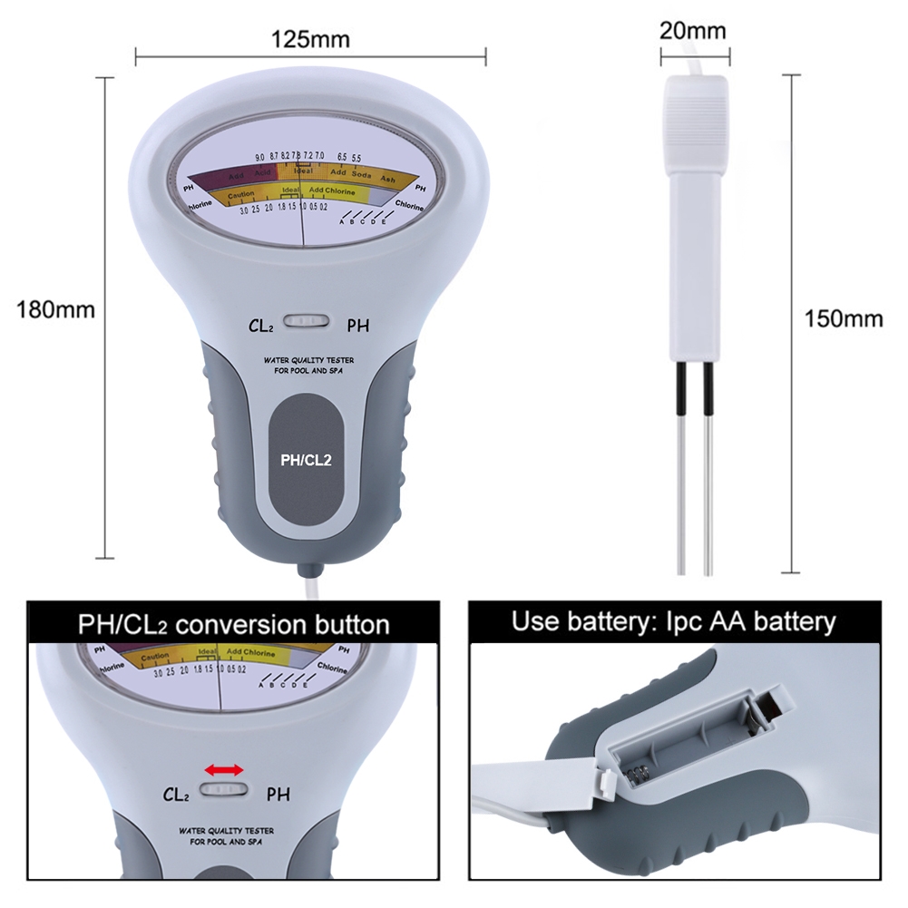 جهاز اختبار جودة المياه المحمو - مراجعة Ph Meter Digital Water Tester وسعره