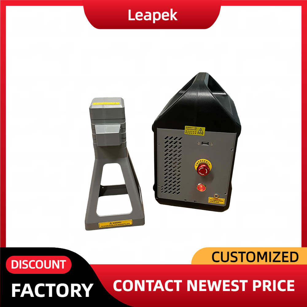آلة وسم بالليزر محمولة عالية ا - مراجعة Fiber Laser Marking Machine 30W وسعره