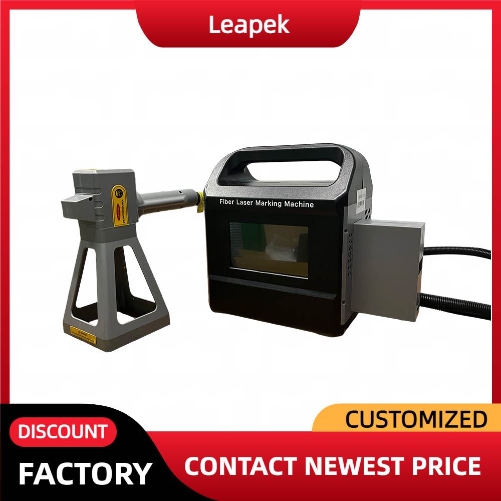 آلة وسم بالليزر محمولة عالية ا - مراجعة Fiber Laser Marking Machine 30W وسعره
