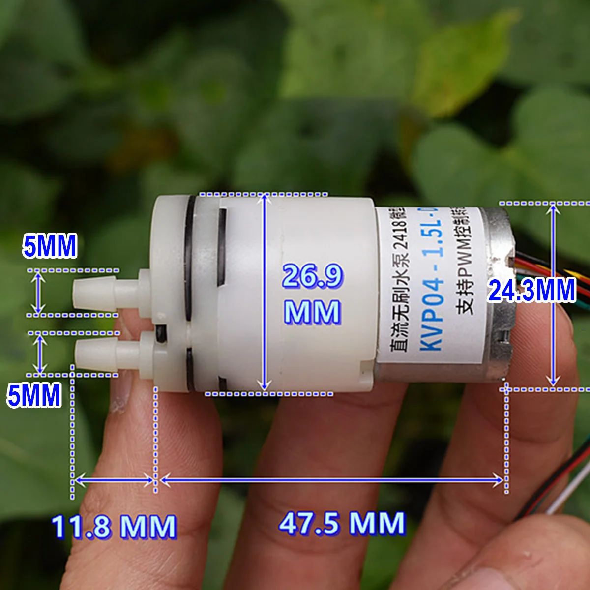مضخة مياه صغيرة ذاتية التحضير  - مراجعة Mini Peristaltic Pump 12V وسعره