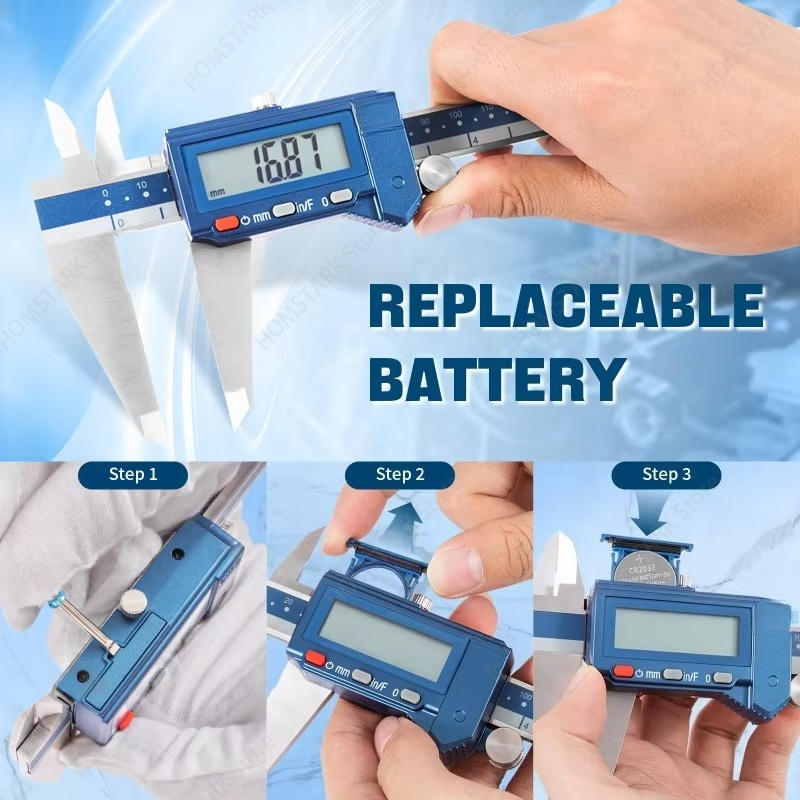 مقياس رقمي مقاوم للماء IP54، 0 - مراجعة Digital Caliper 150Mm Stainless Steel وسعره