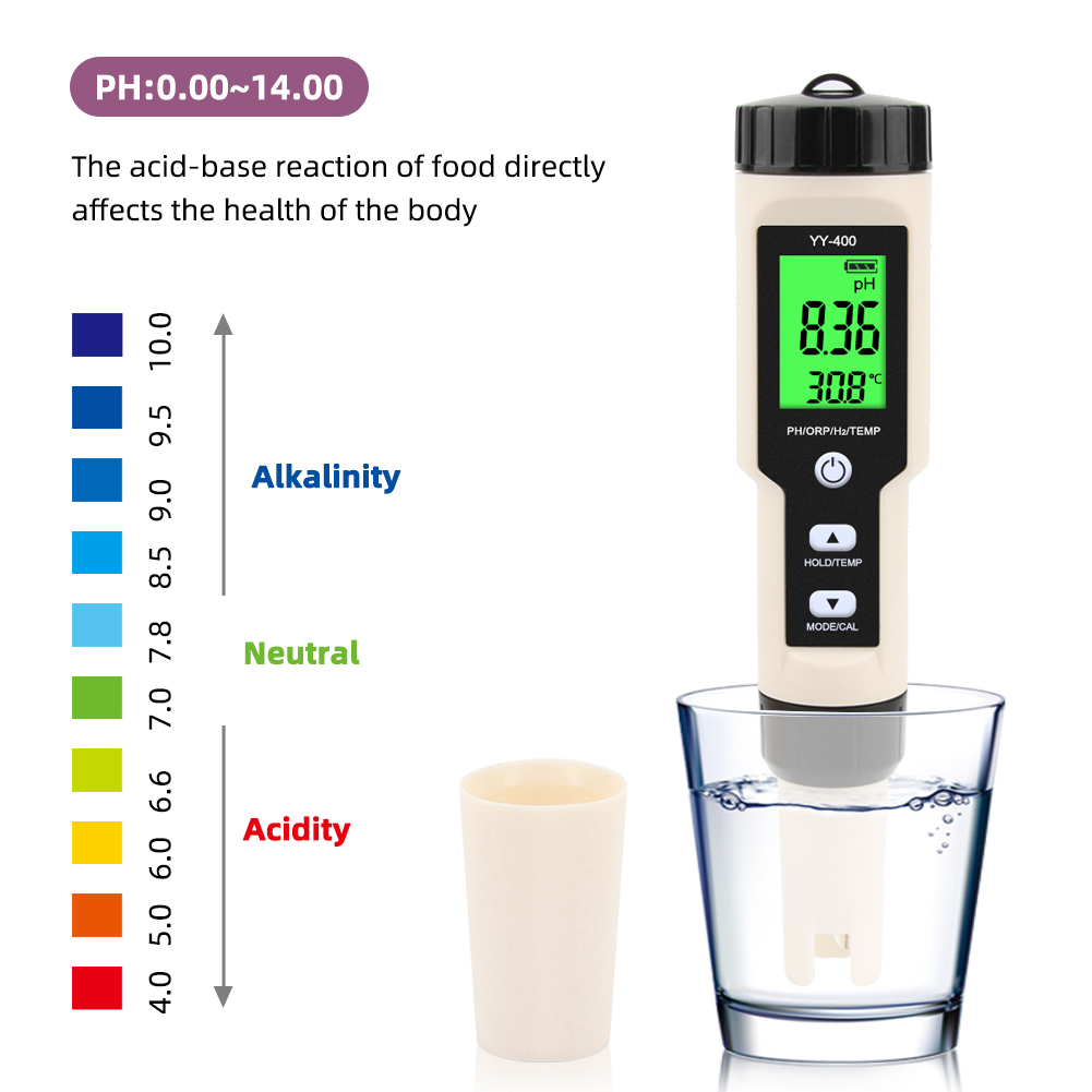 جهاز اختبار تركيز أيون الهيدرو - مراجعة Ph Meter Digital Water Tester وسعره