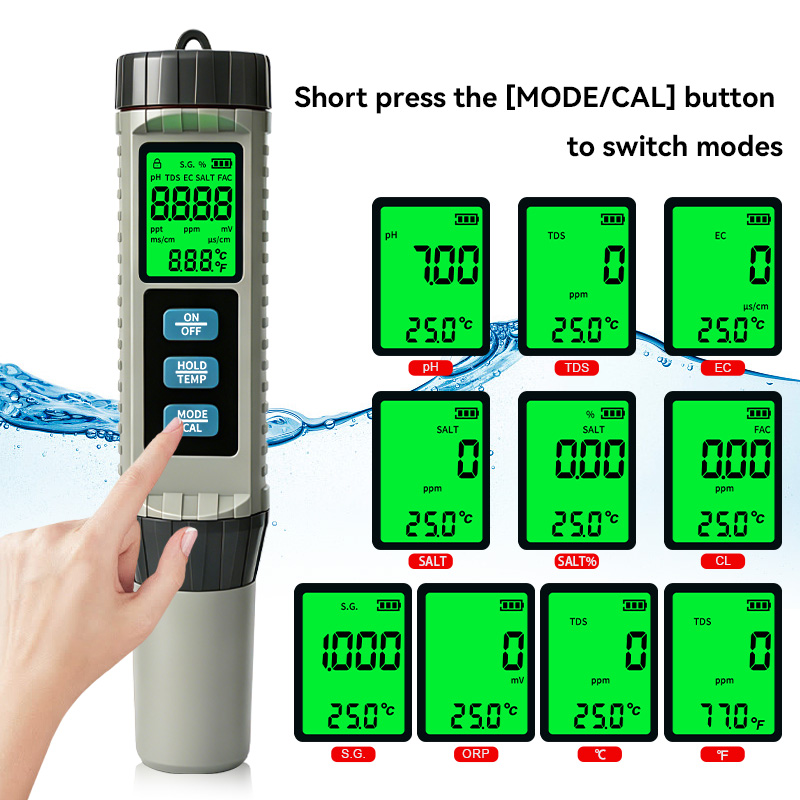 جهاز اختبار جودة المياه المحمو - مراجعة Ph Meter Digital Water Tester وسعره