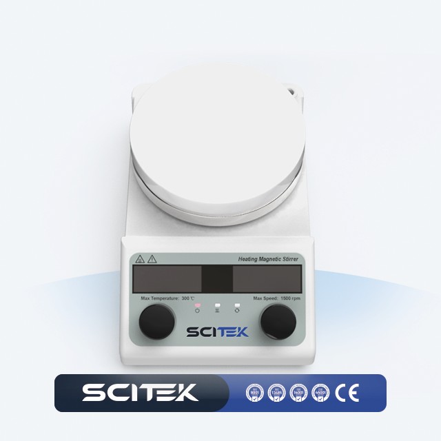 خلاط مغناطيسي مع لوحة عمل مقاس - مراجعة Lab Magnetic Stirrer Hot Plate وسعره