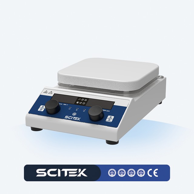 خلاط مغناطيسي مع لوحة عمل مقاس - مراجعة Lab Magnetic Stirrer Hot Plate وسعره